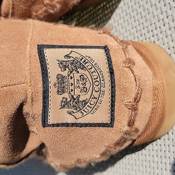 JUICY COUTURE SUEDE BOOTS - Picture 4 of 10